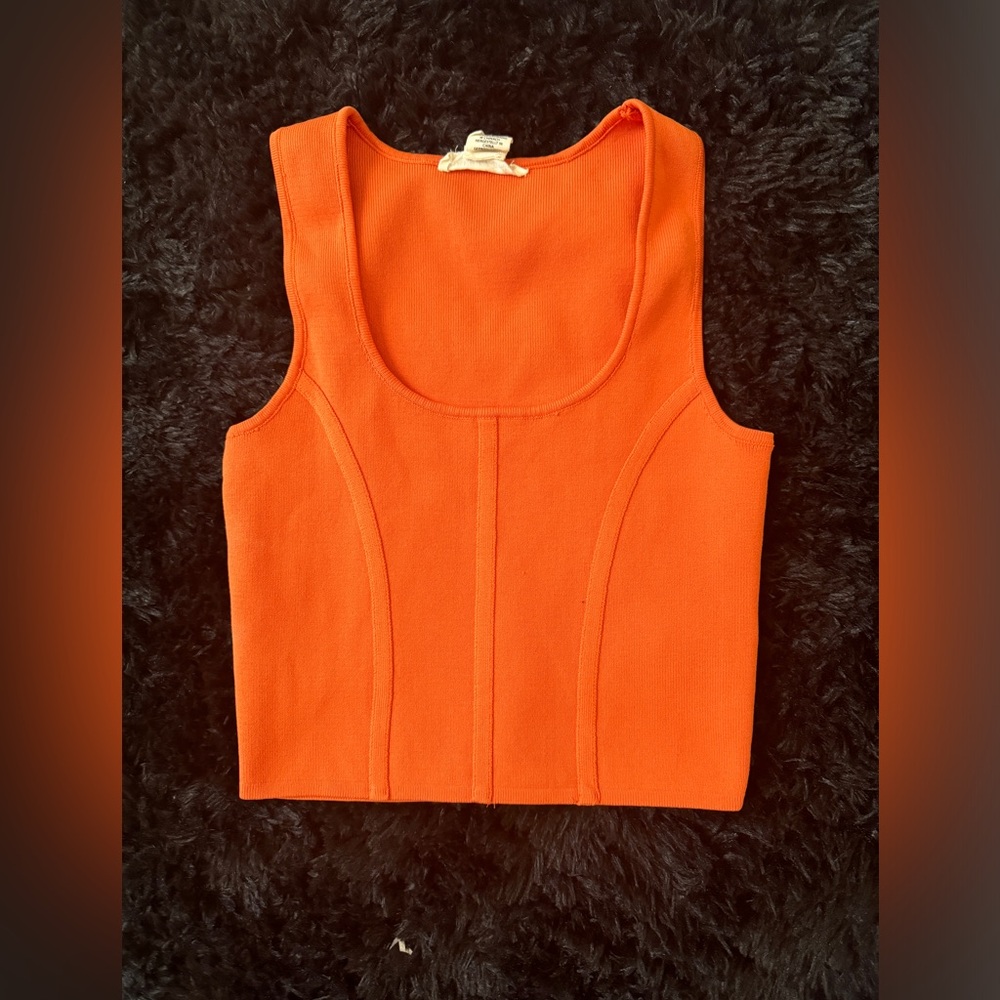 Happily Grey Orange Top